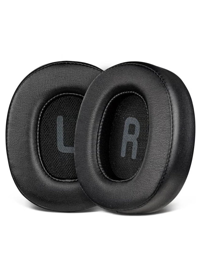 وسادات أذن بديلة لسماعات JBL Tune 700(700BT)/710(710BT)/720(720BT)/750(750BT,750BTNC)/760(760NC)/770(770NC)، وسادات أذن مصنوعة من إسفنج عازل للضوضاء أكثر نعومة (أسود) - Image 1